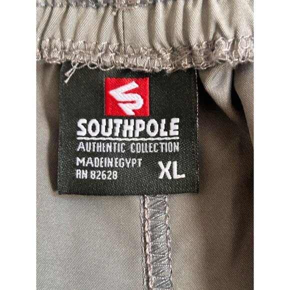 Southpole Men's Quick Dry Water Resistant Cargo Shorts Inseam 9" Gray XL - Picture 4 of 9